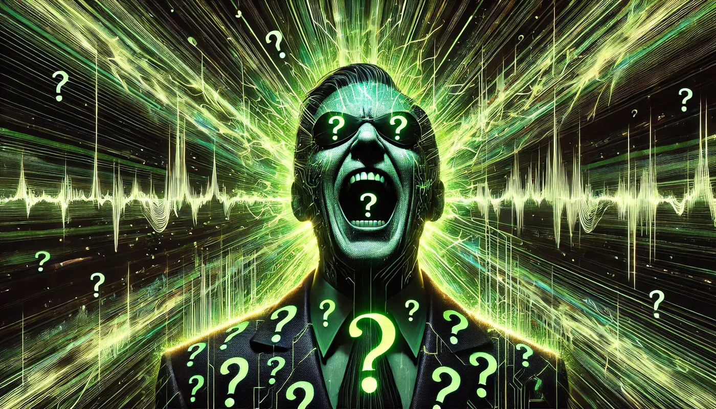 Cyber Riddler neon flash
